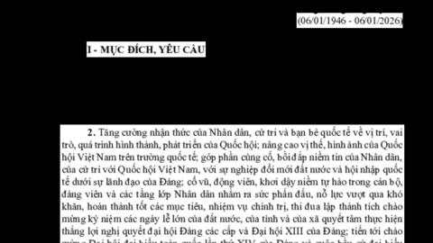 Hướng dẫn tuyên truyền kỷ niệm 80 năm  Tổng tuyển cử đầu tiên bầu Quốc hội Việt Nam (06/01/1946 - 06/01/2026)